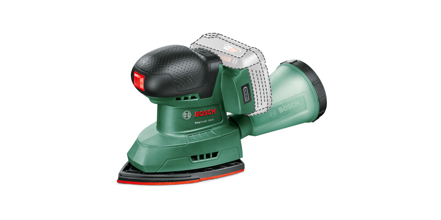 Снимка на Акумулаторен мултишлайф UniversalSander 18V-10,Solo,06033E3100,Bosch