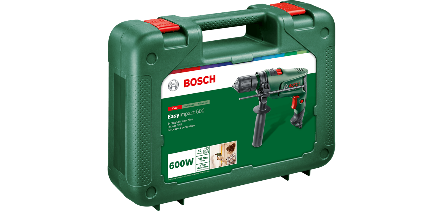 Снимка на Ударна бормашина EasyImpact 600,куфар,0603133020,Bosch