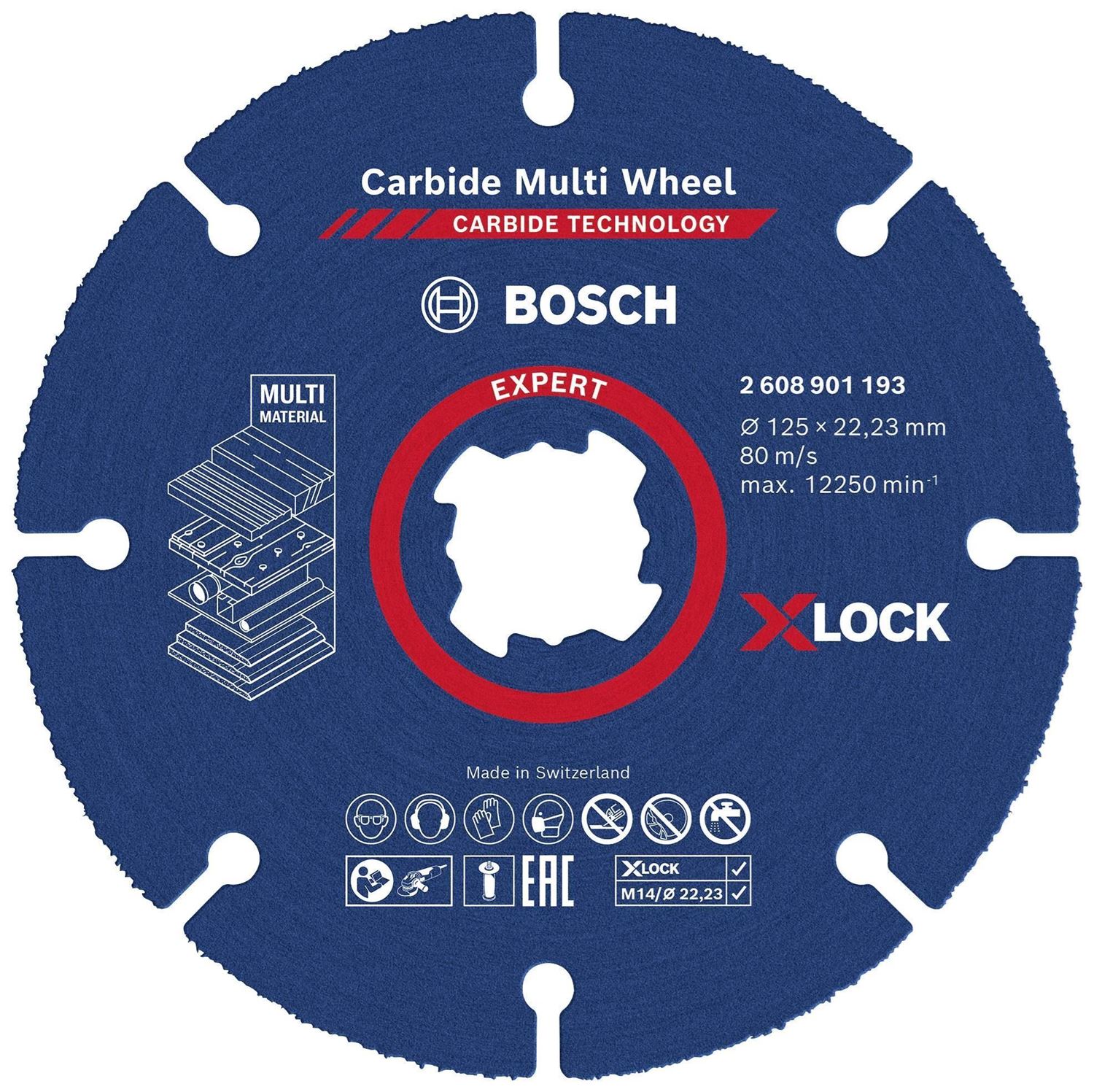 Снимка на EXPERT Диск  за дърво и пластмаса 125 мм,2608901193,Bosch