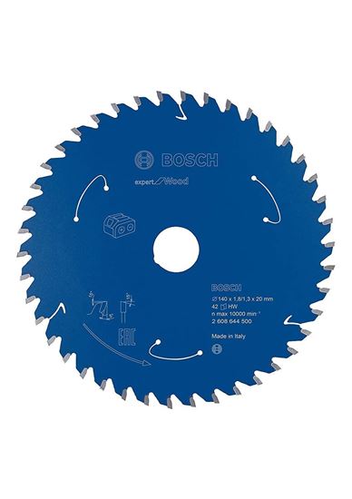 Снимка на Диск за акумулаторни циркуляри EXPERT FOR WOOD 140 mm,2608644500,Bosch