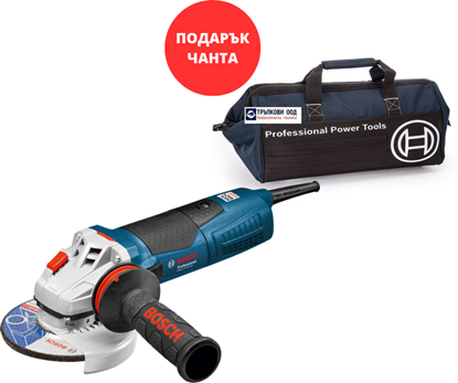 Снимка на Ъглошлайф GWS 17-125 CIE Professional 060179H002+ПОДАРЪК ЧАНТА