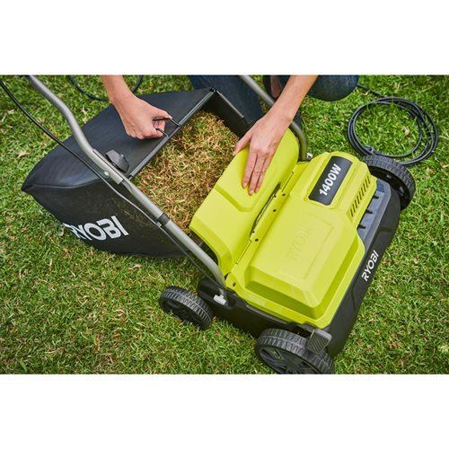 Снимка на Електрически скарификатор RY1400SF35B, 1400W, 35 СМ, 55 Л, 5133004656, Ryobi