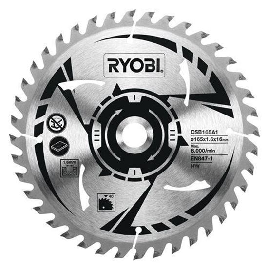 Снимка на Диск за циркуляр 165 mm за R18CS, 5132002774, Ryobi