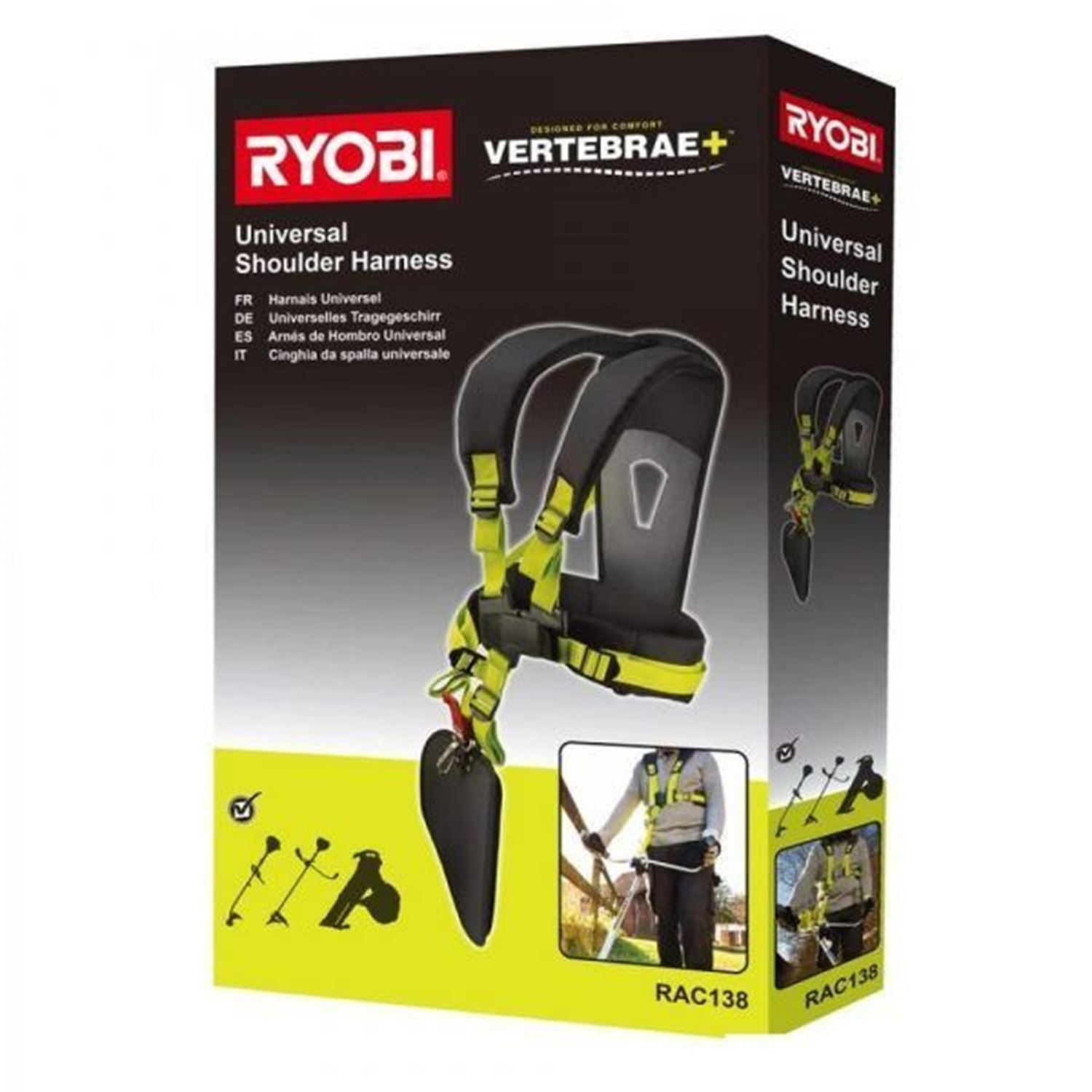 Снимка на Ергономични презрамки VERTEBRAE+ RAC138, 5132002764, Ryobi