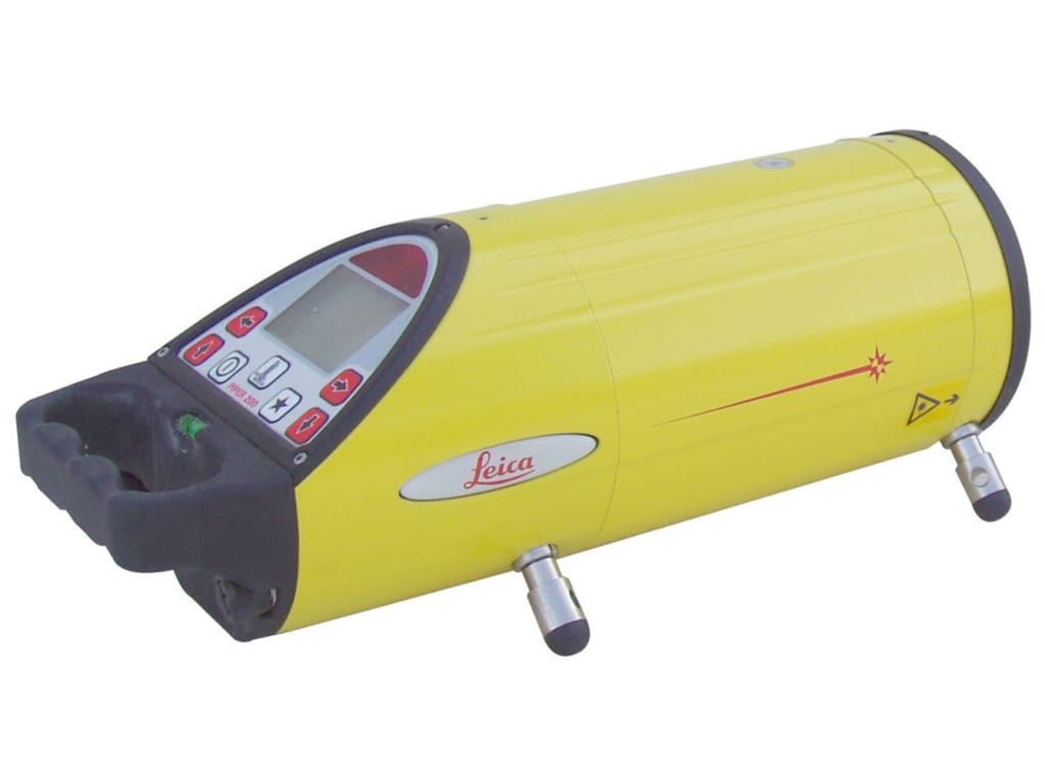 Снимка на Тръбен лазер PIPER 100 2m, куфар, remote control, target assy with small insert 300 mm, литиево-йонна батерия, зарядно и универсален адаптер, 6011871, Leica
