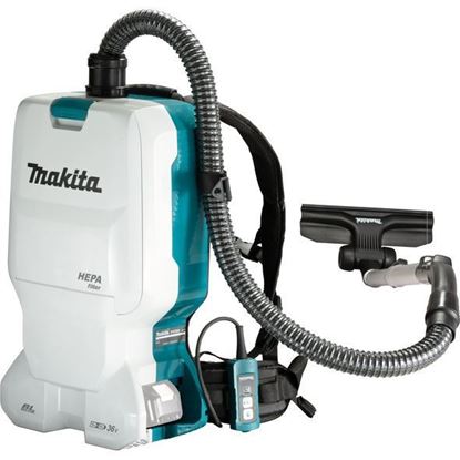 Снимка на Портативна прахосмукачка за гръб DVC660Z, Makita, SOLO