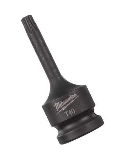 Снимка на Ударна вложка Torx TX40 1/2″ SHOCKWAVE, 4932478060, Milwaukee