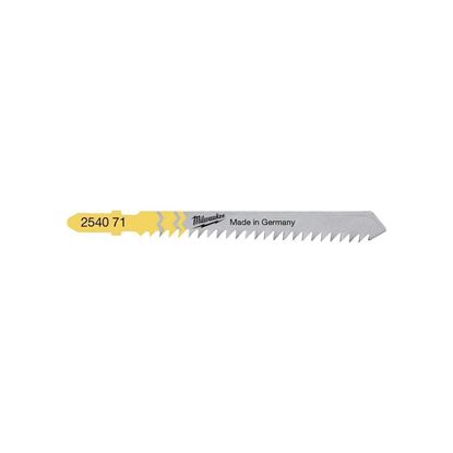 Снимка на Комплект ножове за прободен трион 5бр 75x3/T111C, 4932254071, Milwaukee