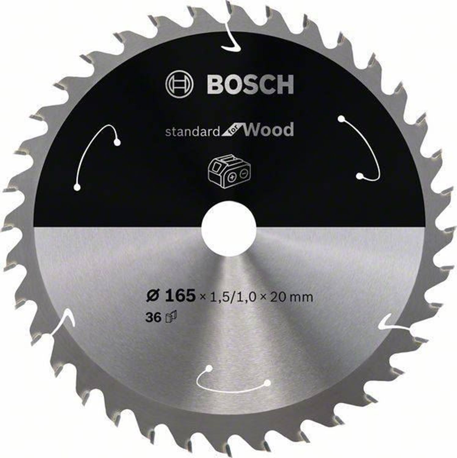 Снимка на Диск за циркуляр 165x1.5/1x20x36 T, 2608837686, Bosch