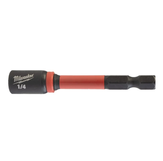 Снимка на Накрайник за глух ключ SHOCKWAVE 1/4"x65 mm, 4932492436, Milwaukee