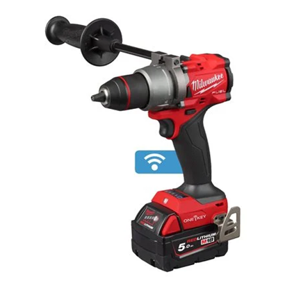 Снимка на Акумулаторен винтоверт MILWAUKEE M18ONEDD3-502X, 2 Батерии X 5Ah, 18V, Зарядно + Куфар, 4933492802