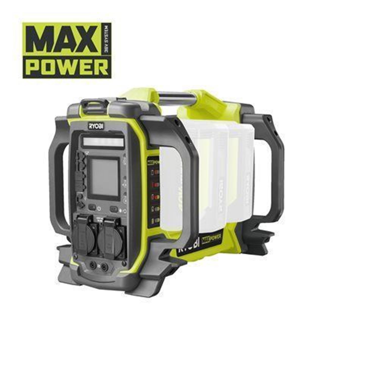 Снимка на Акумулаторен инверторен генератор RYOBI RY36BI1800A-0 SOLO, 36V, 1800W, 5133004942 + 2 * Акумулаторна батерия RY36B80B, 36V, 8 AH, 5133005911