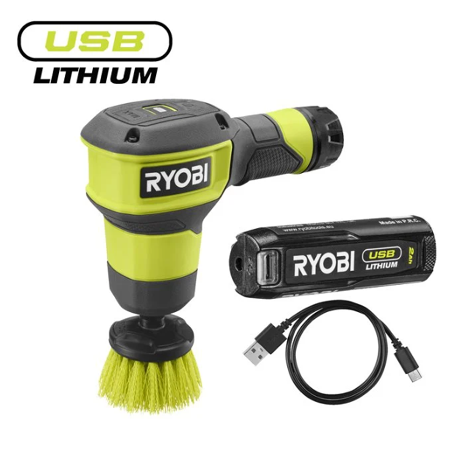 Снимка на Акумулаторна четка RYOBI RSCR4-120G,5133006183