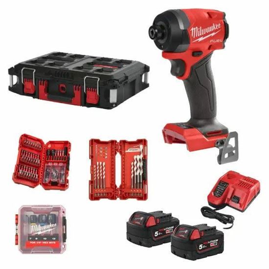 Снимка на Акумулаторен винтоверт MILWAUKEE M18FID3100P-502P, 4933498244