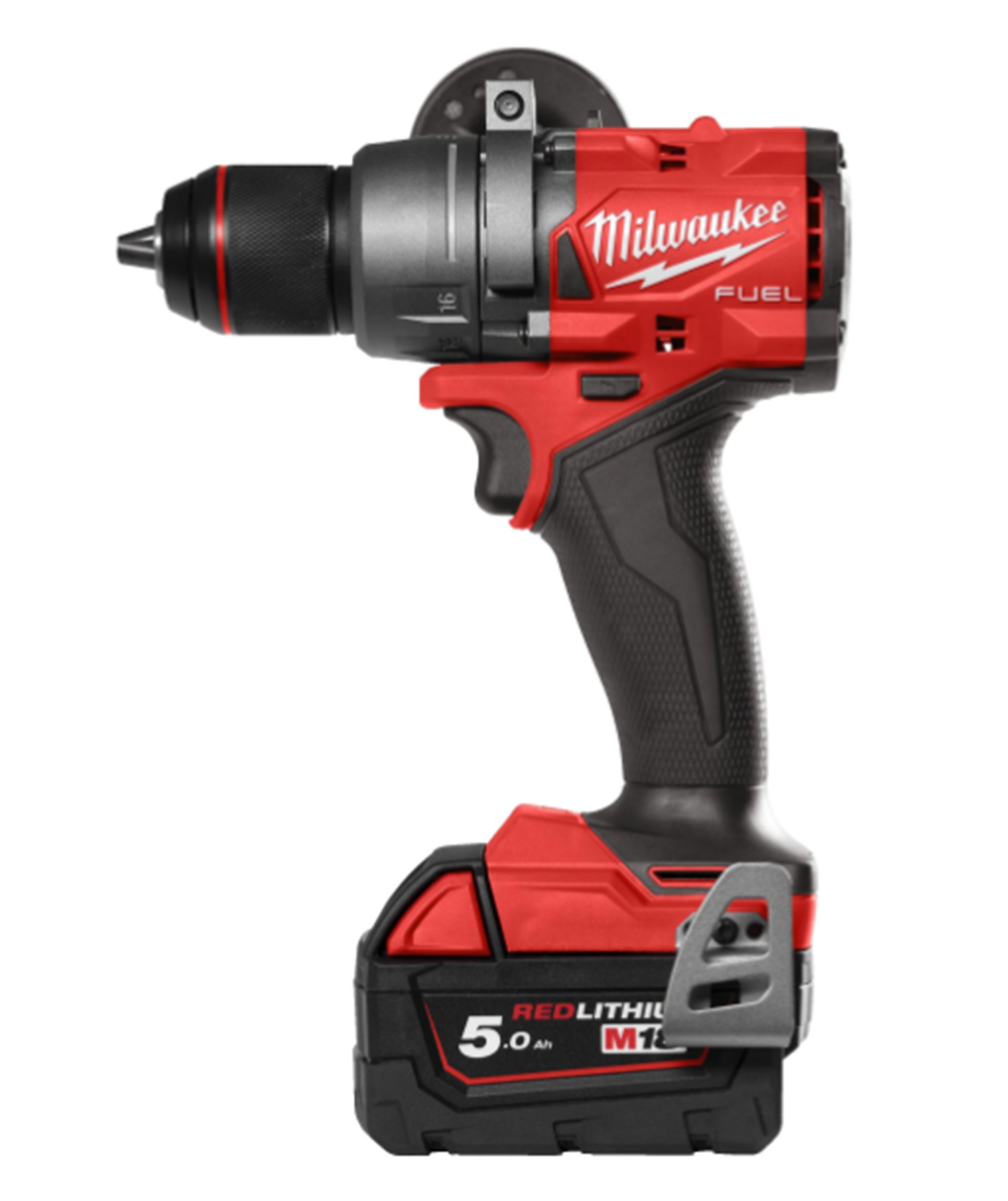 Снимка на Акумулаторна ударна бормашина MILWAUKEE M18FPD3-502X, 2 Батерии X 5Ah, 18V, Зарядно + Куфар, 4933479860