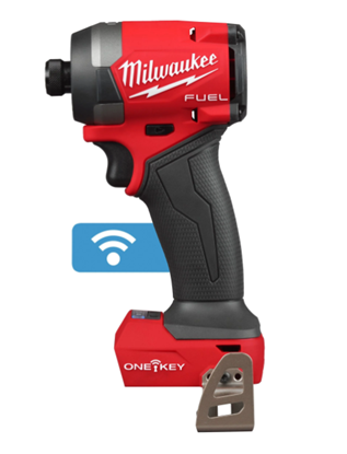 Снимка на Акумулаторен ударен винтоверт с 1/4" шестостен MILWAUKEE M18ONEID3-0X, SOLO, В куфар,  4933492800 