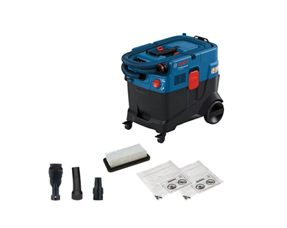 Снимка на Прахосмукачка за мокро/сухо прахоулавяне BOSCH GAS 400 A Professional, 06019M0020 + Подарък топка