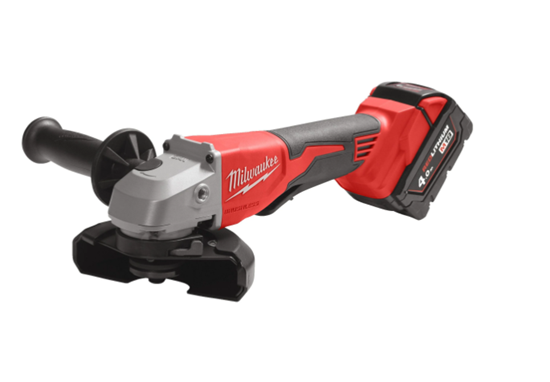 Снимка на НОВО!Акумулаторен ъглошлайф MILWAUKEE M18BLSAG125XPD-402X,2*4.0Ah, Зарядно, Куфар, 4933492646