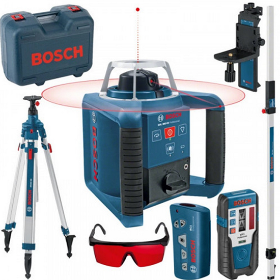 Снимка на Ротационен лазер BOSCH, GRL 300 HV set, 061599405U + Подарък Футболна топка